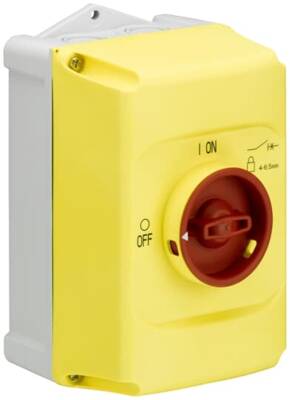IB132-Y (Boş IP65 kutu - sarı-kırmızı ) - 1